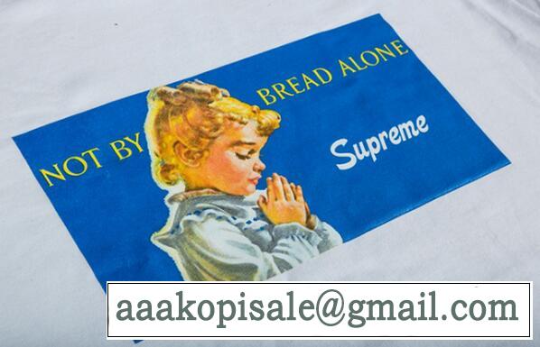 耐久性あるアイテムSupreme シュプリーム 15SS Bread Alone Tee ブレッドアロン　機能性も満点　Tシャツ.