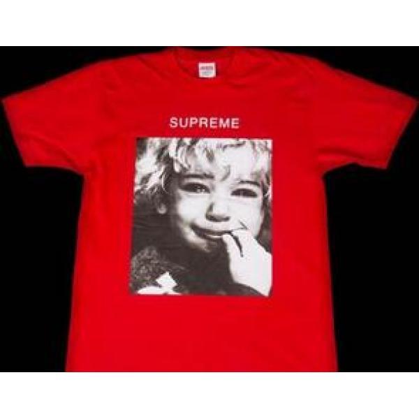 理想的なスタイル　シュプリーム　Supreme 15FW Crybaby Tee 肌触りの良さ　クライベイビーＴシャツ	レッド_半袖Tシャツ_メンズファッション_スーパーコピーブランド激安通販 専門店  