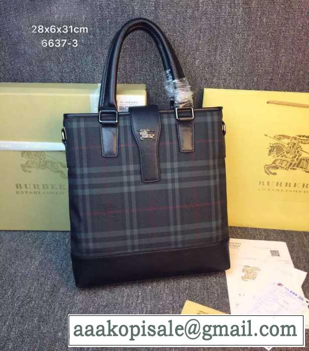 2016SALE開催   バーバリーBURBERRY  ハンドバッグ 6637-3