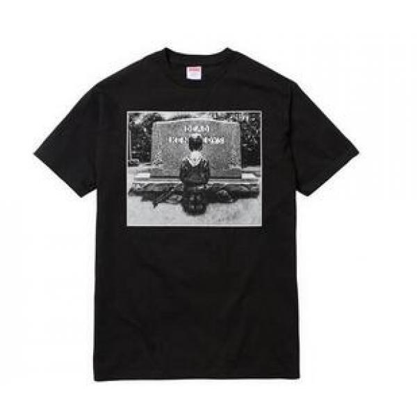 爽やかな雰囲気のあるSupreme ケネディー グレイブストーン 吸湿速乾機能でＴシャツ ブラック _半袖Tシャツ_メンズファッション_スーパーコピーブランド激安通販 専門店  