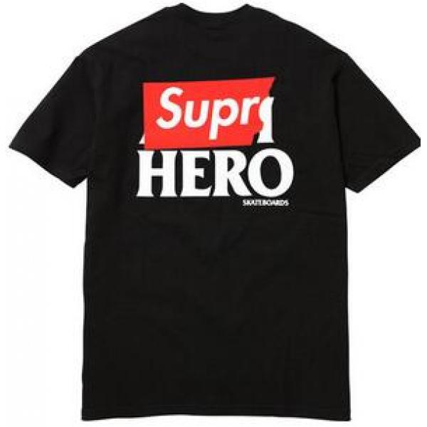 スタイルアップ効果高めのSupreme 14SS アンチヒーローポケット　シンプルデザインＴシャツ_半袖Tシャツ_メンズファッション_スーパーコピーブランド激安通販 専門店  