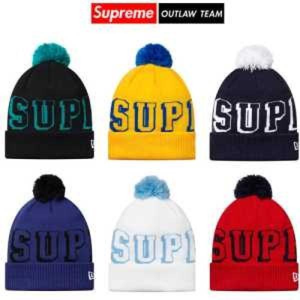 16Fw Supreme Banner Beanie Box...