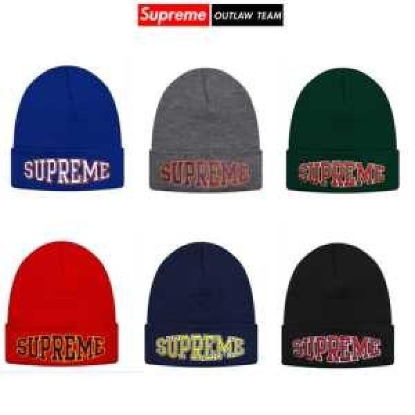 Supreme 15Fw Warp Logo beanie ...