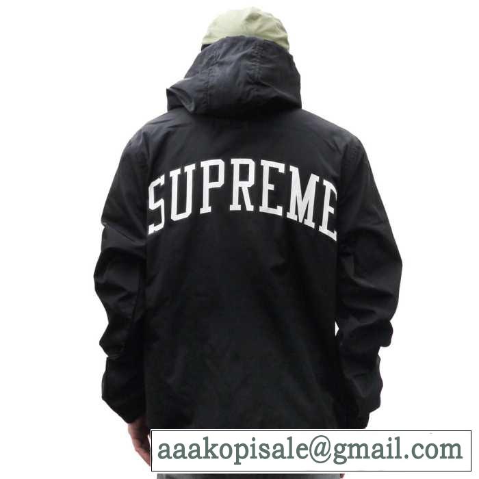 【激安】 2016 Supreme Champion Half Zip Windbreaker ダスター コート