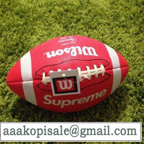 SUPREME x Wilson 10FW MINI Football ラグビー（ボール）追跡付/関税無