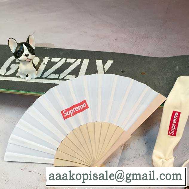 Supreme 海外セレブ定番愛用 16SS Sasquatchfabrix. Folding Fan シュプリーム サスタッチフォールディングファン 扇子