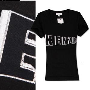 2015春夏 サイズ豊富 ケンズ レディース コットン刺繍 半袖 Tシャツ 3色可選_ケンゾーKENZO_ブランド コピー 激安(日本最大級)