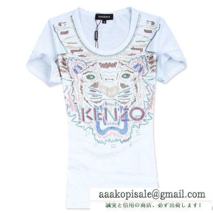 2015春夏 お買得 ケンズ レディース ラウンドネック 半袖 tシャツ 2色可選