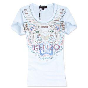 2015春夏 お買得 ケンズ レディース ラウンドネック 半袖 Tシャツ 2色可選_ケンゾーKENZO_ブランド コピー 激安(日本最大級)