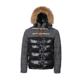 完売　帽子付け　モンクレール メンズ　　ダウンジャケット　ブラック_モンクレール MONCLER_ブランド コピー 激安(日本最大級)