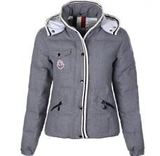 きれい　モンクレール レディース　ダウンジャケット　グレー　_モンクレール MONCLER_ブランド コピー 激安(日本最大級)