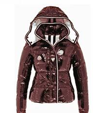 人気販売　モンクレール レディース QUINCY　ダウンジャケット　シャイニーマルーン_モンクレール MONCLER_ブランド コピー 激安(日本最大級)