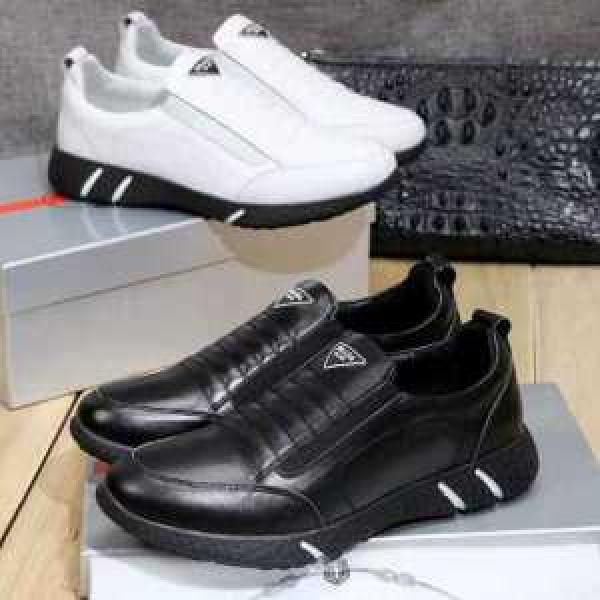 クラシカルな春夏 プラダ PRADA フィット感を向上　ランニングシューズ 2色可選_スニーカー、靴_メンズファッション_スーパーコピーブランド激安通販 専門店  