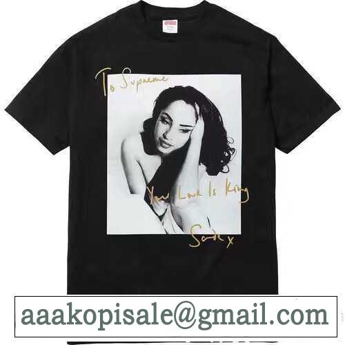 17ss Sade Tee photo tee 3色可選 極上の着心地 Sup 半袖Tシャツ