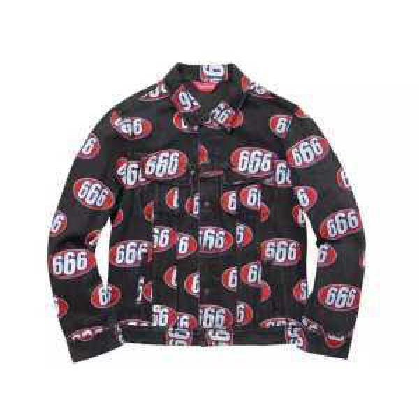 2色可選 人気新品★超特価★ 17ss SUPREME 666 Denim Trucker Jacket デニムジャケット_ジャケット パーカー セーター コート_メンズファッション_スーパーコピーブランド激安通販 専門店  