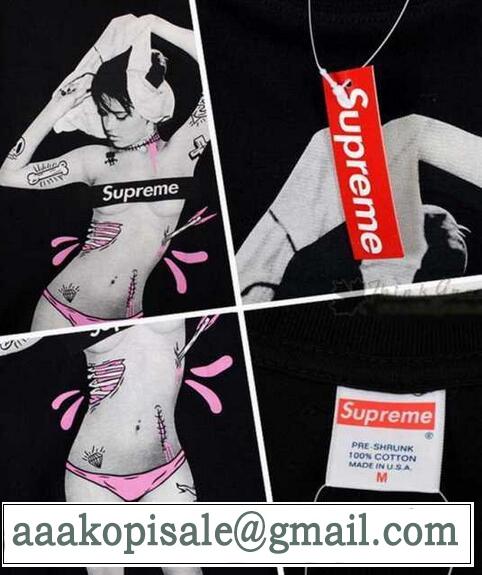 お買い得新作 SUPREME シュプリームコピー カジュアルな半袖 Tシャツ2色可選.