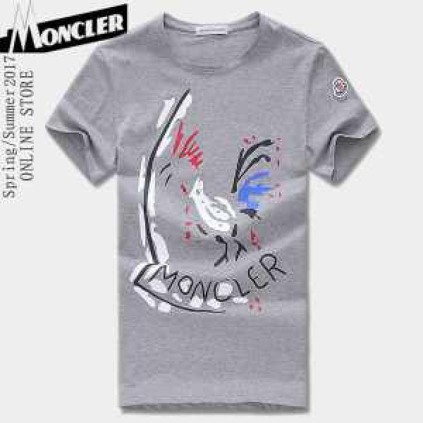 2017春夏 魅惑 モンクレール MONCLER 半袖Tシャツ 4色可選 着回し度抜群_半袖Tシャツ_メンズファッション_スーパーコピーブランド激安通販 専門店  