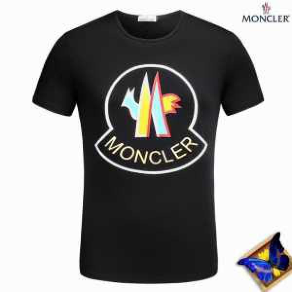 セレブ風 3色可選 半袖Tシャツ 2017春夏 MONCLER 着心地抜群_半袖Tシャツ_メンズファッション_スーパーコピーブランド激安通販 専門店  