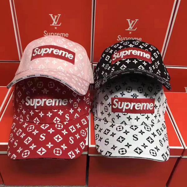 シュプリーム SUPREME キャップ めちゃくちゃお得 4色可選 17ss_帽子 マフラー セット_メンズファッション_スーパーコピーブランド激安通販 専門店  