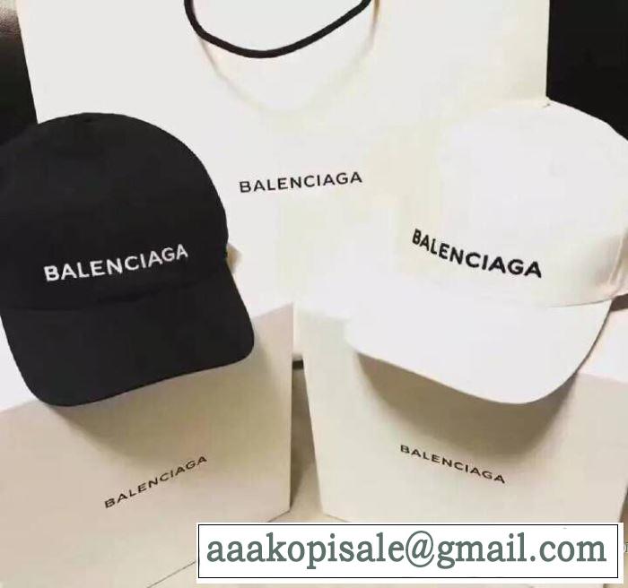 バレンシアガ BALENCIAGA 美品！2017 2色可選 男女兼用 抜群の雰囲気が作れる!