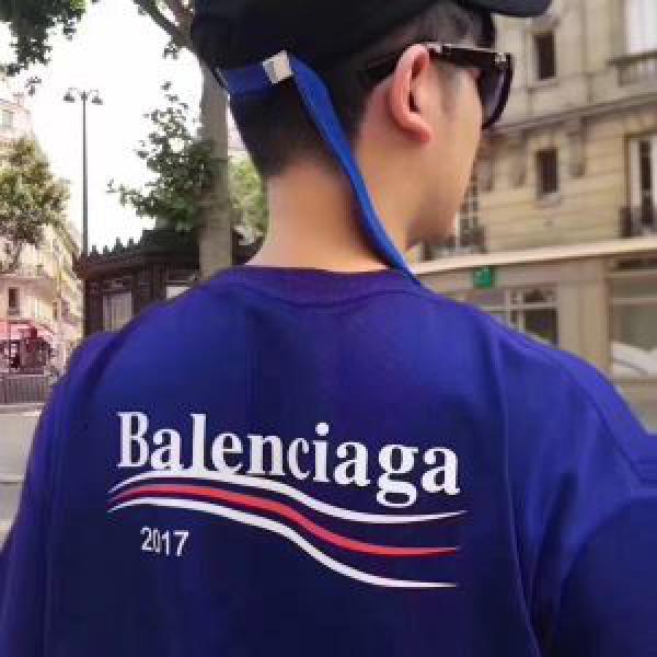 2017 バレンシアガ BALENCIAGA 完売品！高級感を引き立てる 半袖Tシャツ_半袖Tシャツ_メンズファッション_スーパーコピーブランド激安通販 専門店  