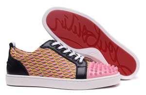 豊富なサイズ ルブタンルイスジュニアスパイクスフラットスニーカーLOUBOUTIN LOUIS_クリスチャンルブタン CHRISTIAN LOUBOUTIN_ブランド コピー 激安(日本最大級)