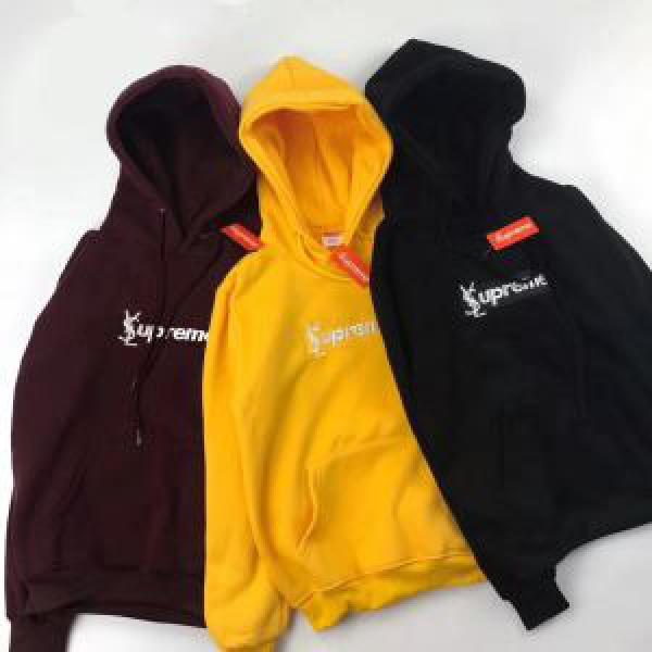 おしゃれな装い 2017秋冬  YSL x SUPREME 3色可選 コスパ最高のプライス セール中_ジャケット パーカー セーター コート_メンズファッション_スーパーコピーブランド激安通販 専門店  