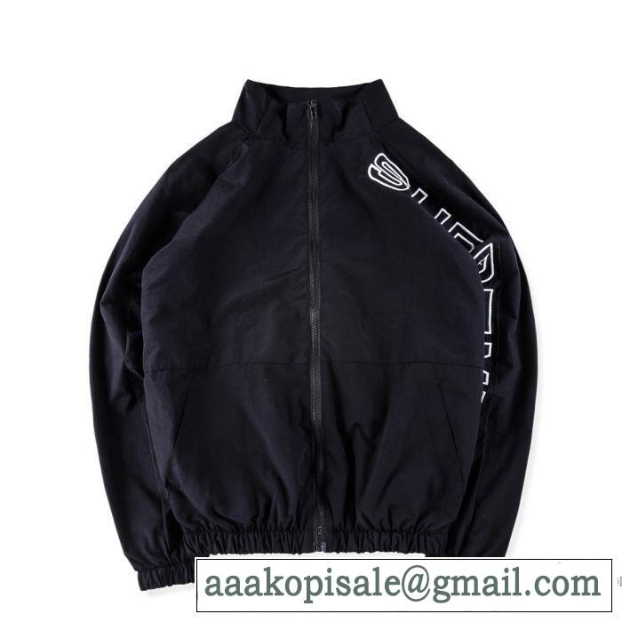 2017秋冬 3色可選 Supreme17 Split track jacket 今からの季節にピッタリ！