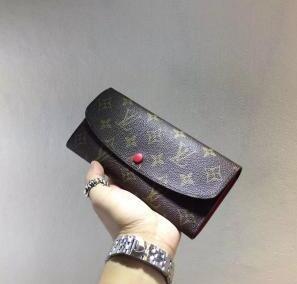 新作 イヴィトン　 Louis Vuitton*Emilie*モノグラム　実用性ある２つ折長財布_ルイ ヴィトン LOUIS VUITTON_ブランド コピー 激安(日本最大級)