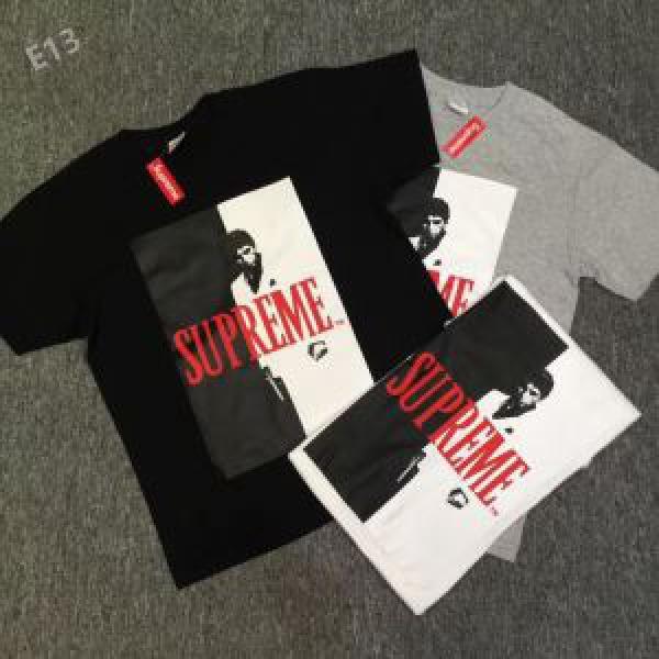 シュプリーム SUPREME 3色可選 半袖Tシャツ赤字超特...