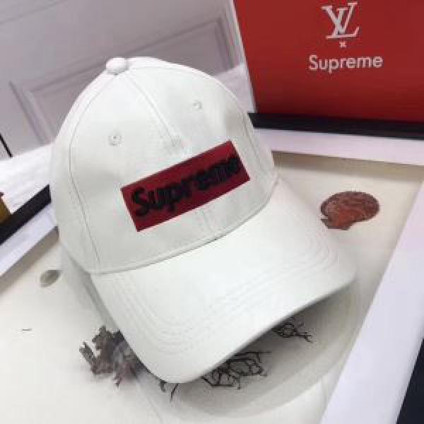  SupremeX LOUIS VUITTON 爆買い2017 キャップ 2色可選 魅力ファッション_帽子 マフラー セット_メンズファッション_スーパーコピーブランド激安通販 専門店  
