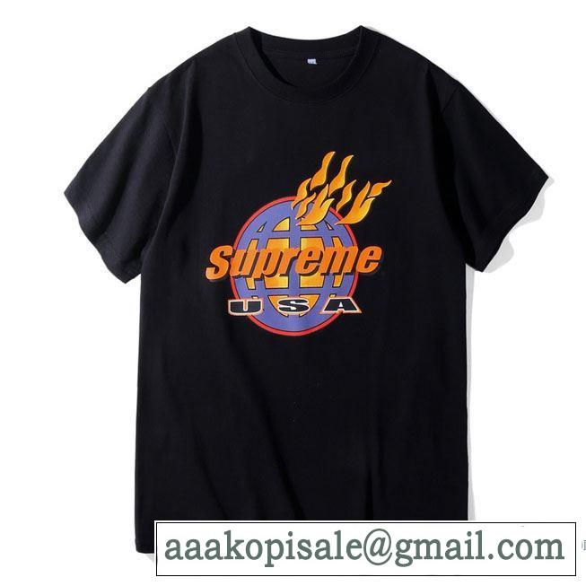 SUPREME 2018新款半袖Tシャツ 2色可選超人気美品◆   シュプリーム