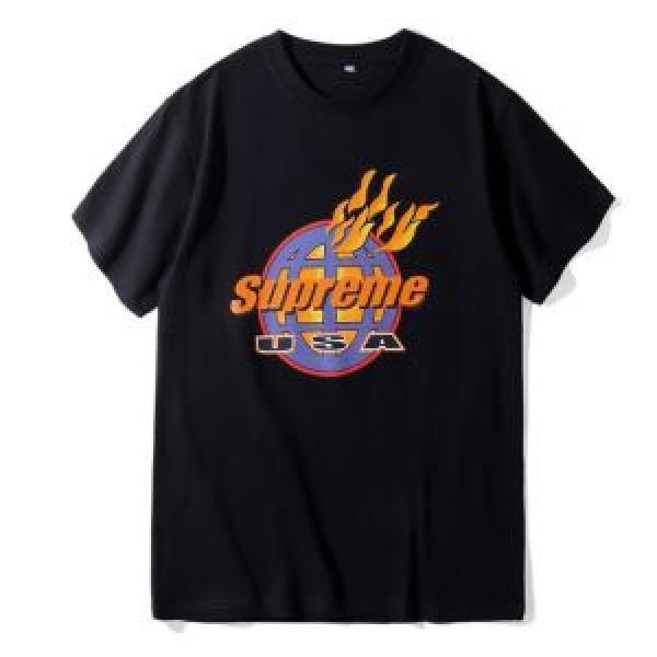 SUPREME 2018新款半袖Tシャツ 2色可選超人気美品...