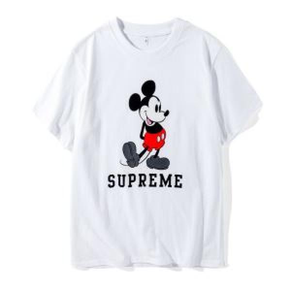 大絶賛！ 2018春夏新作 通気性に優れた 半袖Tシャツ シュプリーム SUPREME 2色可選_半袖Tシャツ_メンズファッション_スーパーコピーブランド激安通販 専門店  