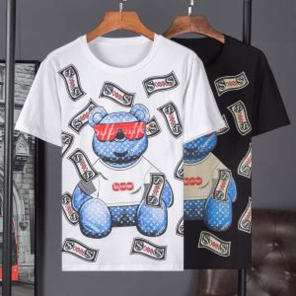 カジュアル 2色可選 2018春夏新作 半袖Tシャツ シュプリーム SUPREME 海外セレブ定番愛用_半袖Tシャツ_メンズファッション_スーパーコピーブランド激安通販 専門店  