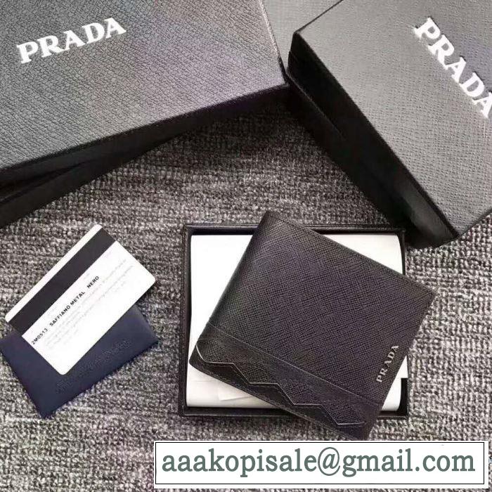 超激得100%新品 2018春夏新作 プラダ PRADA 長財布最安値