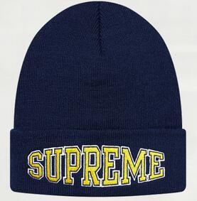 伸縮性もよく被り心地もいいシュプリーム 偽物 通販　Supremeキャップ　ニット帽子　ネイビー_シュプリーム SUPREME_ブランド コピー 激安(日本最大級)