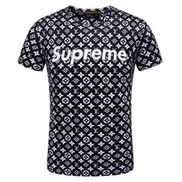 ファッション 人気 2018春夏新作 半袖Tシャツ シュプリーム SUPREME 2色可選 お買い得品_半袖Tシャツ_メンズファッション_スーパーコピーブランド激安通販 専門店  