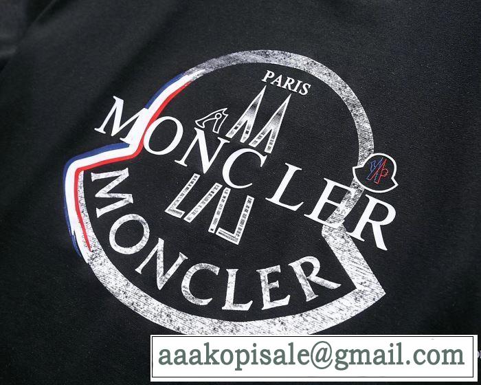 モンクレール MONCLER 快適な着心地 2018春夏新作 3色可選 上品キレイ 半袖Tシャツ