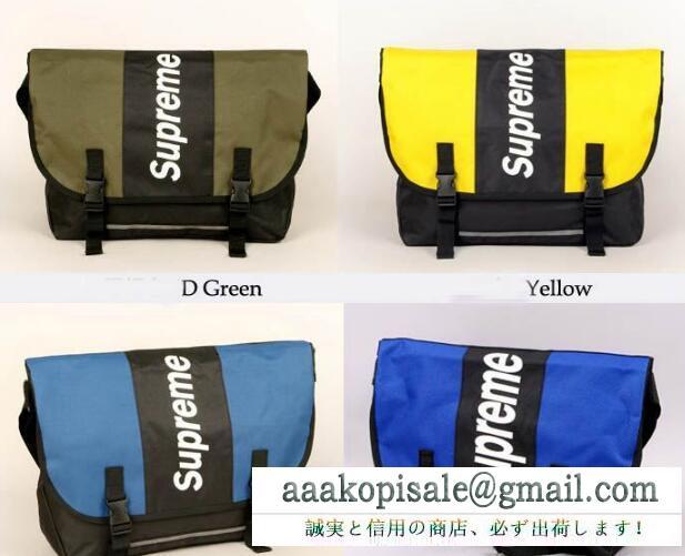 秋冬セールのシュプリーム コピー、supremeのメンズ用/ボーイ用/男性用の8色選択可能のショルダーバッグ
