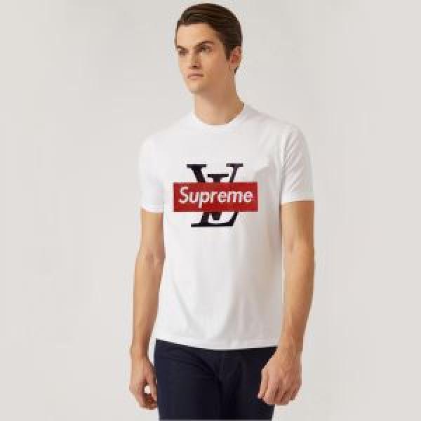 シュプリーム SUPREME大胆なデザイン2色可選 2018春夏新作 半袖Tシャツ_半袖Tシャツ_メンズファッション_スーパーコピーブランド激安通販 専門店  