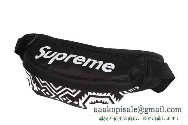 希少ウエストポーチのシュプリーム バッグ 偽物、supremeの防水性がある格好いい男性用のボティバッグ