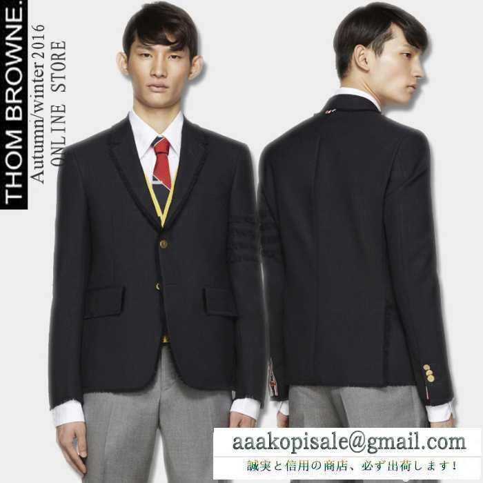 大好評 2016秋冬  トムブラウンTHOM BROWNE  スーツ レジャー