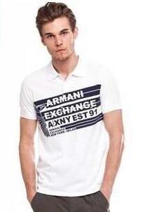 夏に活躍するアルマーニ、Armaniの2色選択可能の男性半袖Tシャツ_アルマーニ ARMANI_ブランド コピー 激安(日本最大級)
