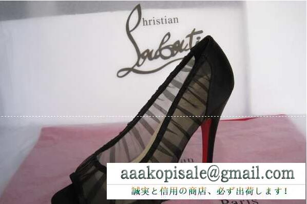 優雅を兼ね備えたクリスチャンルブタン コピー、christian louboutinの女性レースハイヒールパンプス