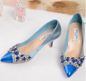 美しい　JIMMY CHOO-ジミーチュウ レディース　ハイ...