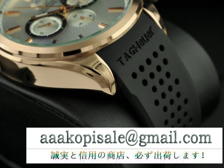 耐久性の高い tag heuer-タグホイヤーメンズ腕時計 ゴールド ケース 自動巻き 6針 日付表示 46.20mm
