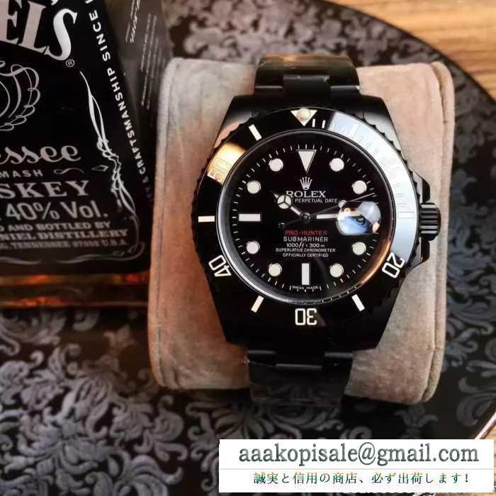 ロレックス サブマリーナ デイト黒サブ腕時計 rolex submariner ref.116613ln メンズビジネスシーンウォッチ