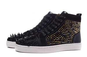 高級品 通販ルブタンルイスオーラトフラットハイカットスニーカーLOUBOUTIN LOUIS_クリスチャンルブタン CHRISTIAN LOUBOUTIN_ブランド コピー 激安(日本最大級)