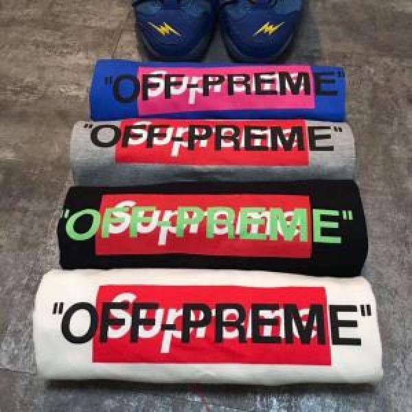 欧米韓流   Supreme × Off-White  BOXシュプリーム 今季爆発的な人気SUPREME 半袖/Tシャツ4色可選_半袖Tシャツ_メンズファッション_スーパーコピーブランド激安通販 専門店  